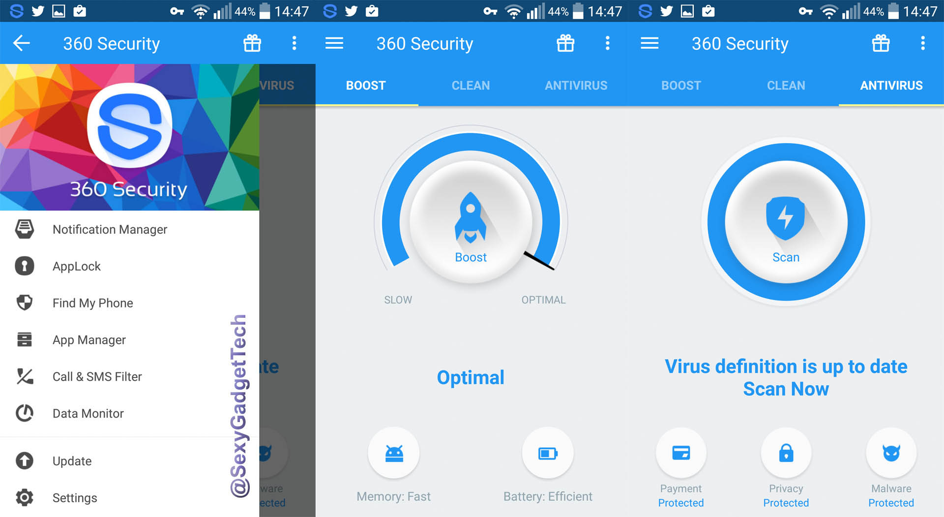 360 Security - System Tools FREE Android phone app