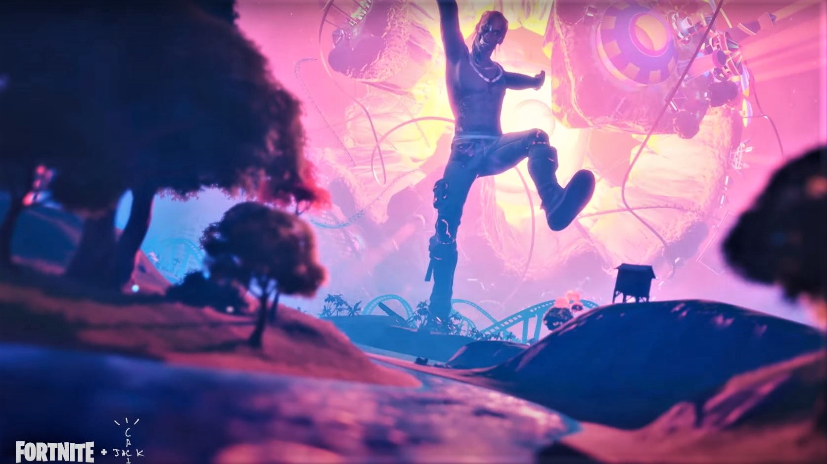 Fortnite and Travis Scott Present: Astronomical PS4 / Xbox 2020 - Game Announcement