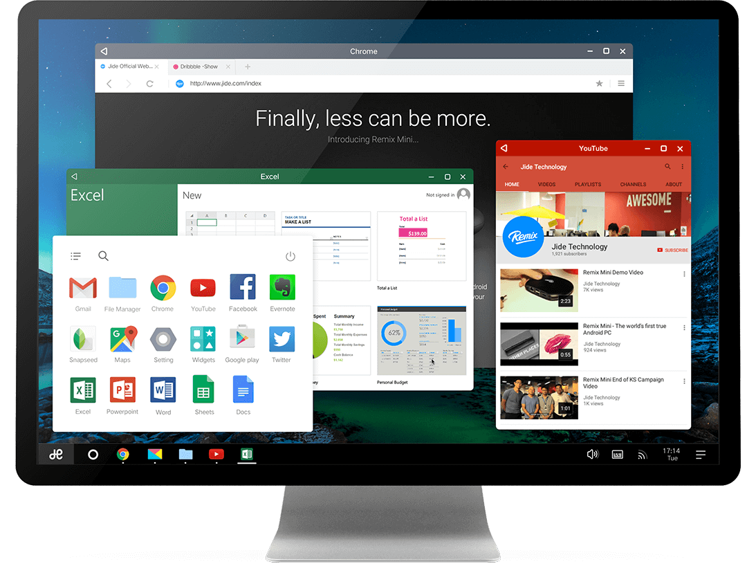 Android-x86 Based Remix OS for PCs Now Available For Download Laptop Macbook 2016