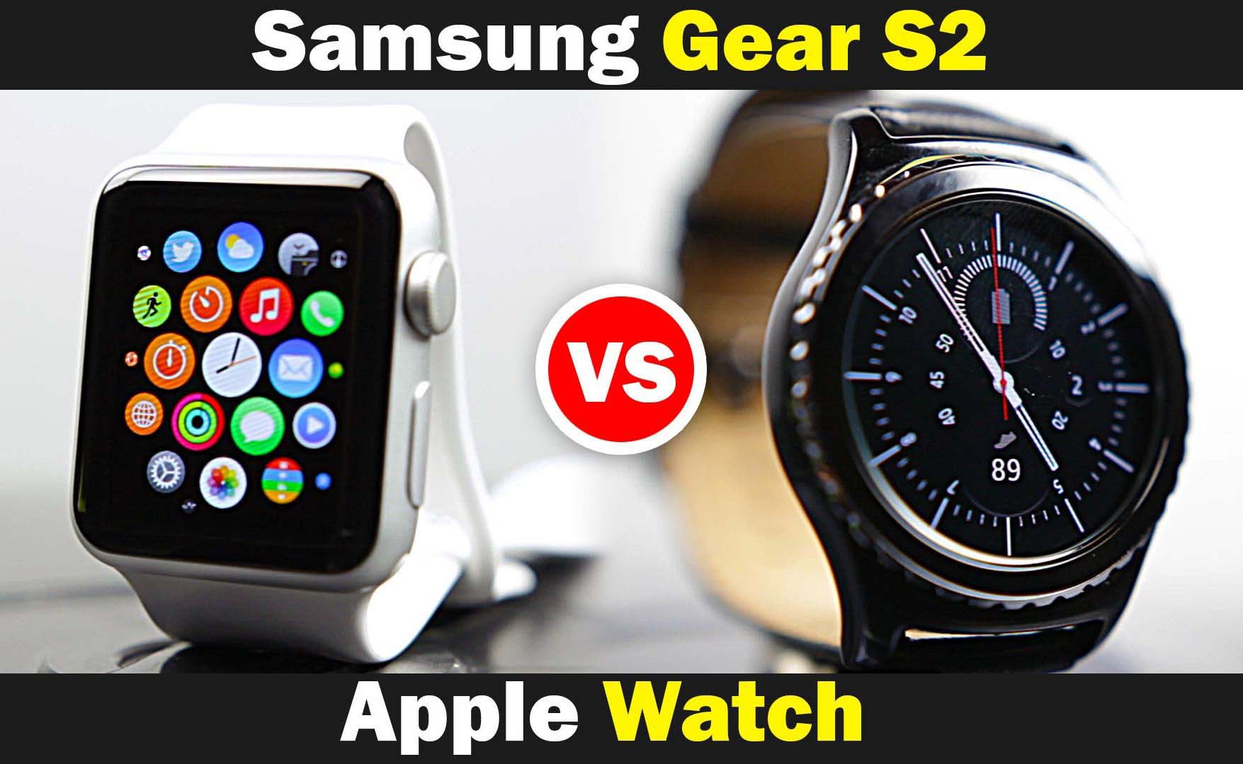 Samsung Gear S2 vs Apple Watch - Ultimate Smartwatch Comparison