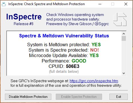 How to check Meltdown and Spectre Security on INTEL and other Processors and Android Devices