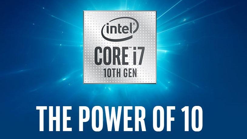 Intel® 10th Gen 1065G7 built-in AI computer cpu 