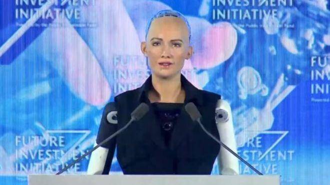 Hot Android Humanoid Robot At SXSW Says She Wants To Destroy Humans