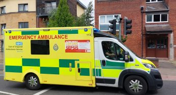 NHS new electric ambulances hit the road to help patients and the planet