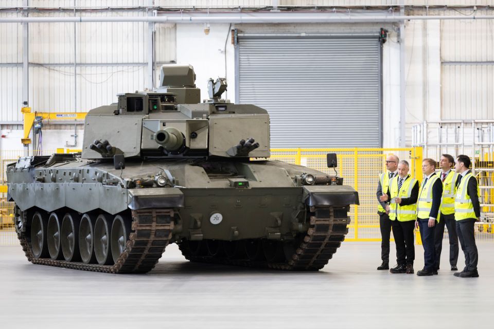 UK’s most lethal Challenger tank rolls off the production lines